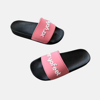 Dép nam nữ quai MÀU HỒNG cao su ,dép LOGO XT YOFEET NỔI Mã: XT134