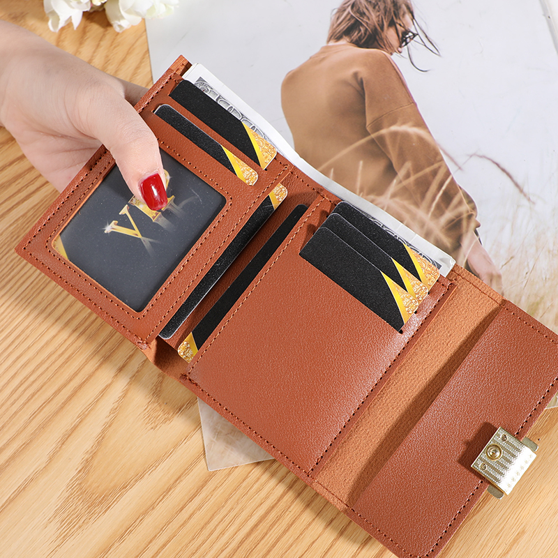 Ví Mini Nữ Màu Khối Phong Cách Hàn Quốc Dễ Thương Ví Đựng Thẻ Sinh Viên | BigBuy360 - bigbuy360.vn