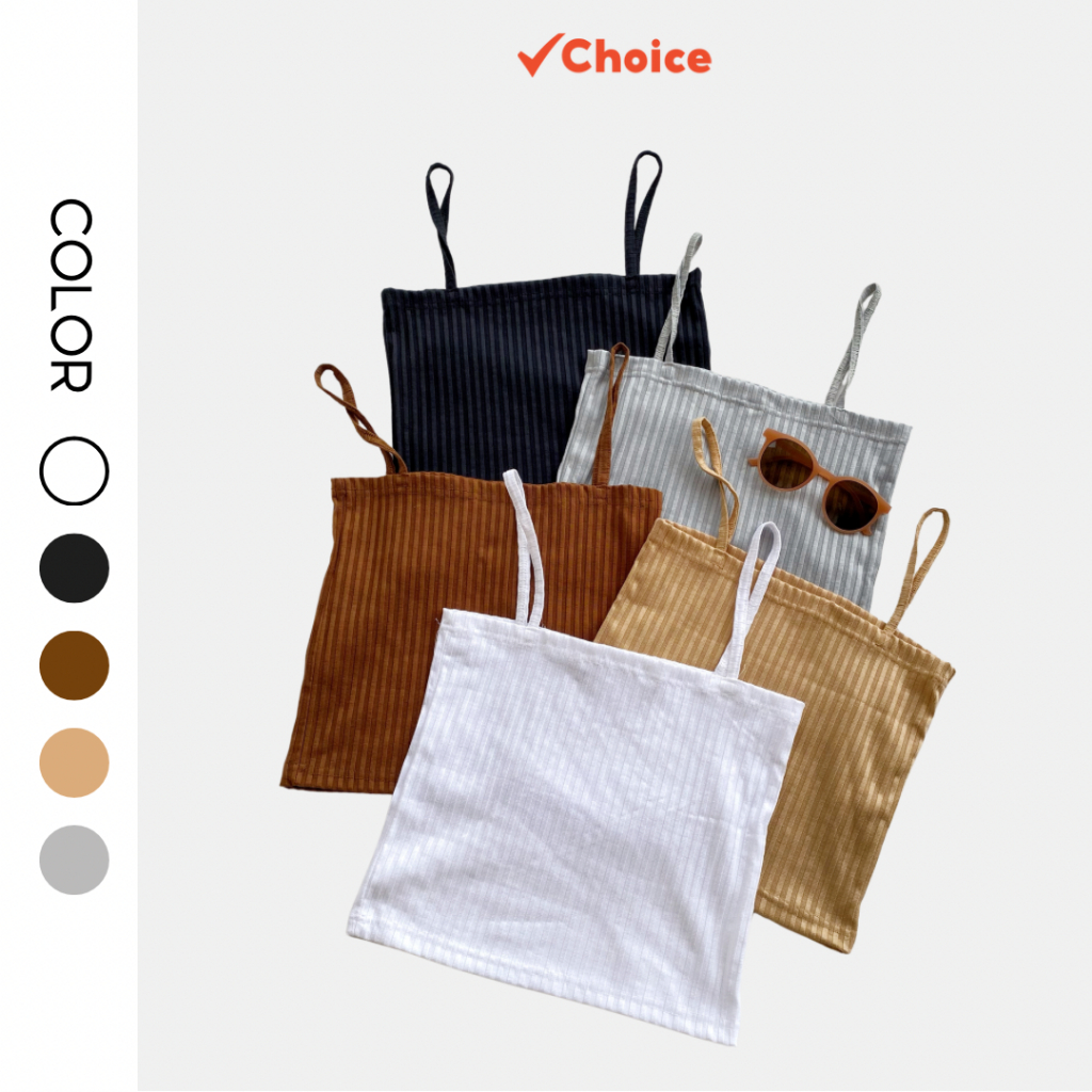 Áo hai dây Choice HT11 thun tăm mềm mịn thoáng mát