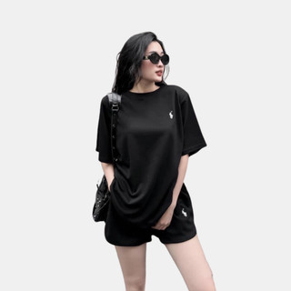Bộ đồ nữ thể thao hình thêu NH06.1 đen