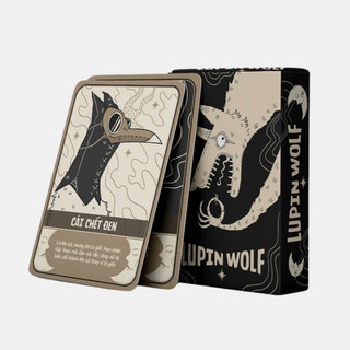 Bộ bài Ma sói Lupin 35 lá nhỏ gọn dày đẹp Mã: TKS071, 1b Lupin hộp nhỏ