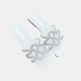 Dép hạt xoàn trắng Mã: SC671
