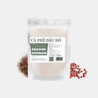 Bột cà phê nguyên chất Obaxua - Đắp mặt và body - Bột cafe mộc Giúp tẩy da chết, Dưỡng trắng da:OG067:Cafe Đậu đỏ - 250g