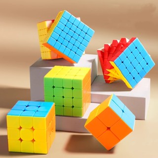 3x3x3 Khối Rubik xoay nhanh không có nhãn dán - Trò chơi xếp hình khối Rubik xoay nhanh và mượt mà 2x2 Đồ chơi thông minh cho trẻ em và người lớn