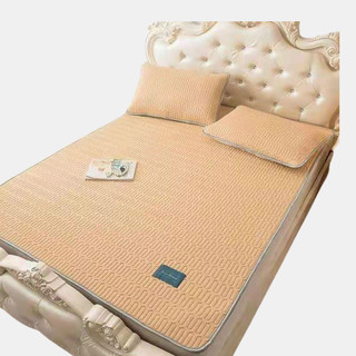 Chiếu điều hòa cao su non cao cấp mềm mịn mát lạnh tặng kèm 2 vỏ gối đầu Mã: CH147