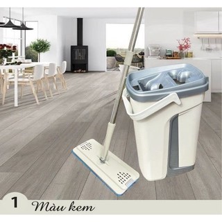 Bộ Cây Lau Nhà Chổi Lau Nhà Tự Vắt 360 Độ 3 Màu Mã: AMO03