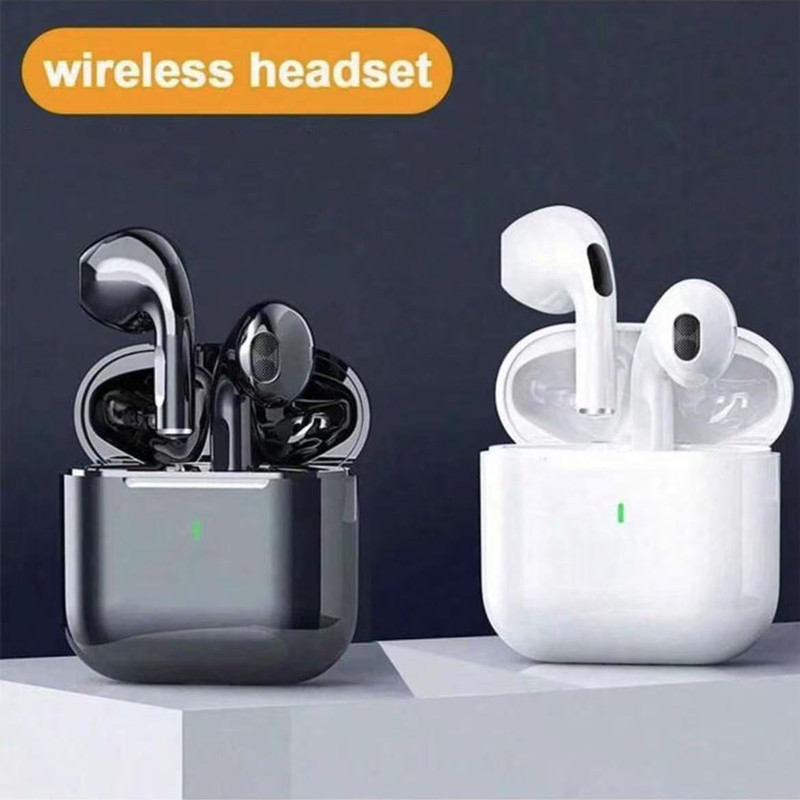 Tai nghe không dây TWS Pro 4: Tai nghe Bluetooth có mic, tai nghe nhét tai Pro4