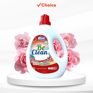 Nước giặt Be Clean CH50 hương phấn hồng 3,6L (can)
