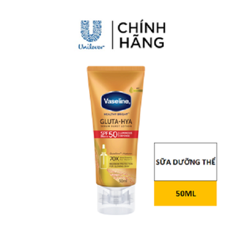 Serum chống nắng vaseline gluta hya spf50 50ml