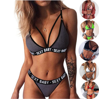 Bộ đồ lót áo ngực gợi cảm Bộ đồ bơi Bikini chữ ba điểm gợi cảm