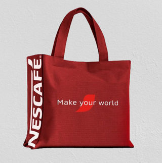 [Gro Gift] Túi vải đỏ Nescafe