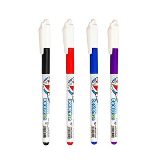   LAIMAX  Hộp 20 Chiếc Bút Mực Gel Hình Doraemon Thiên Long FM3-1872-6 - Đầu 0.5mm Đậy Nắp Viết Đẹp 