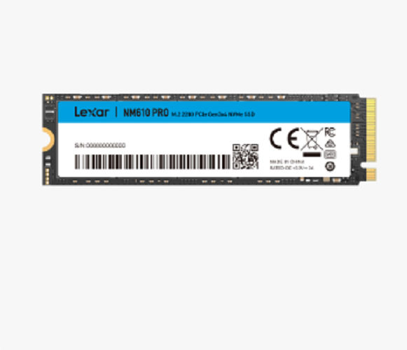 Ổ cứng SSD LEXAR NM610 Pro PCIe G3x4 500GB_LNM610P500G-RNNNG - Hàng chính hãng
