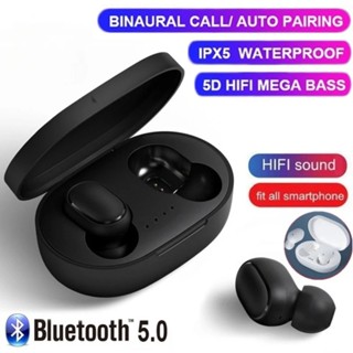 Tai nghe Bluetooth không dây A6S MỚI có micrô Tai nghe thể thao Tai nghe loại bỏ tiếng ồn Tai nghe Mini rảnh tay