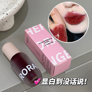 Pinkyfocus Mini Bowling Hình Chai Dễ Thương Lip Glaze Gương Bóng Nước Son Bóng Lâu Dài Không Phai Màu Dưỡng Ẩm Son Môi Dưỡng Ẩm Hàn Quốc Nhẹ Trang Điểm Mỹ Phẩm