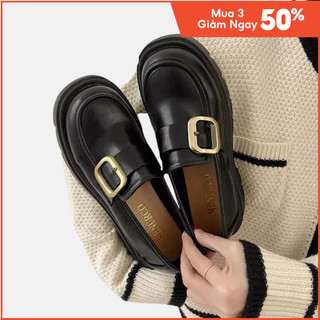 Giày búp bê nữ oxford phong cách vintage chất da mềm siêuMã: QV 40