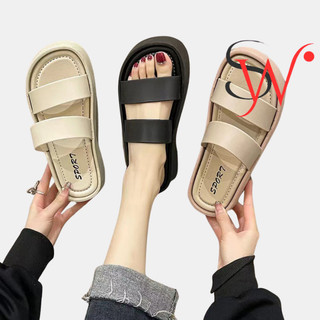 Dép nữ sandal hai quai SEONHWA YNA171 cao 3cm thời trang mùa hè mới năng động cá tính
