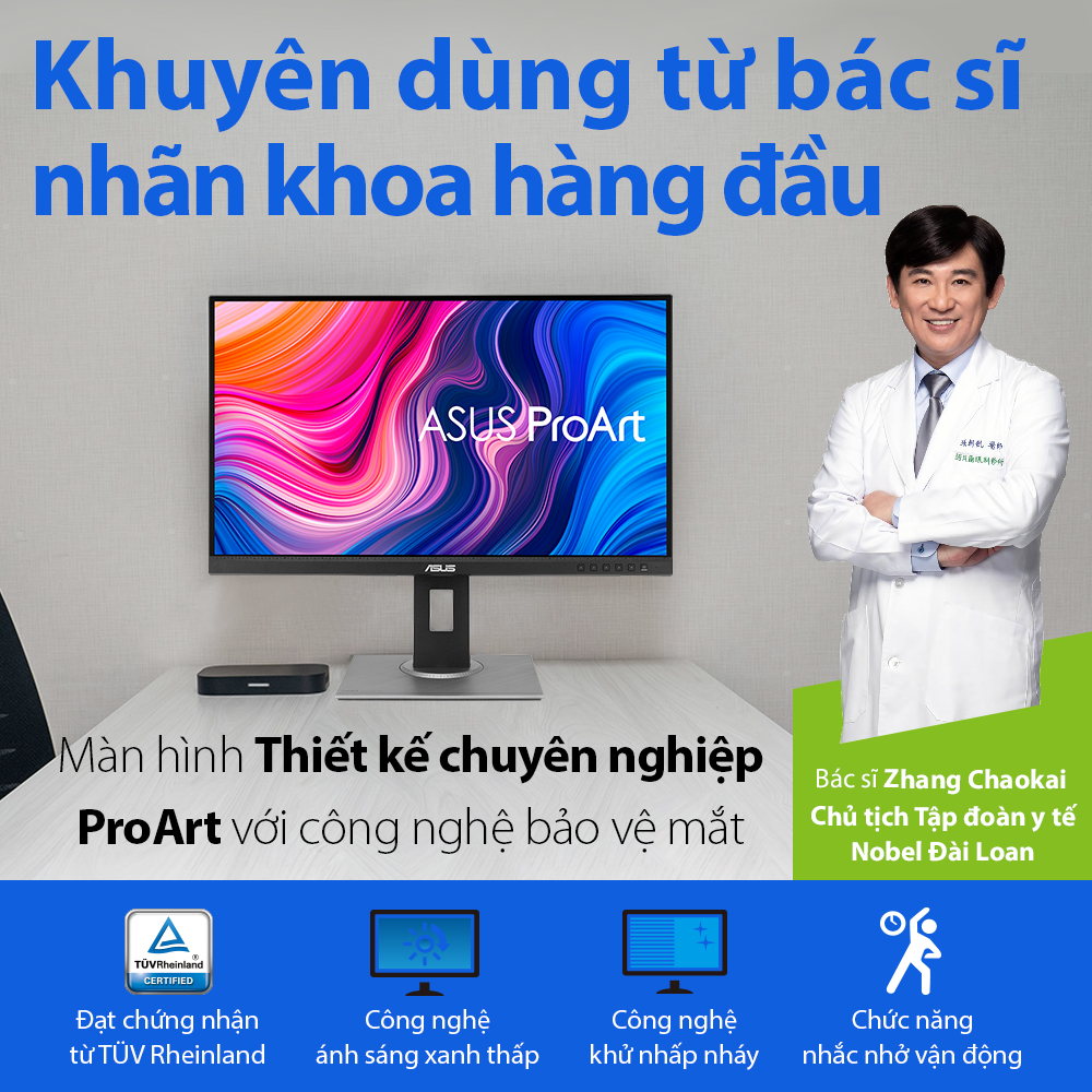 Màn hình ASUS ProArt PA278CV 27" IPS 2K 75Hz USBC chuyên đồ họa | BigBuy360 - bigbuy360.vn