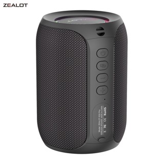 2024 Mới ZEALOT S32PRO Di Động Bluetooth 5.2 Loa Ngoài Trời Chống Thấm Nước Không Dây TWS Mini Cột Hộp Loa Ngoài Trời Thẻ TF Boom Box
