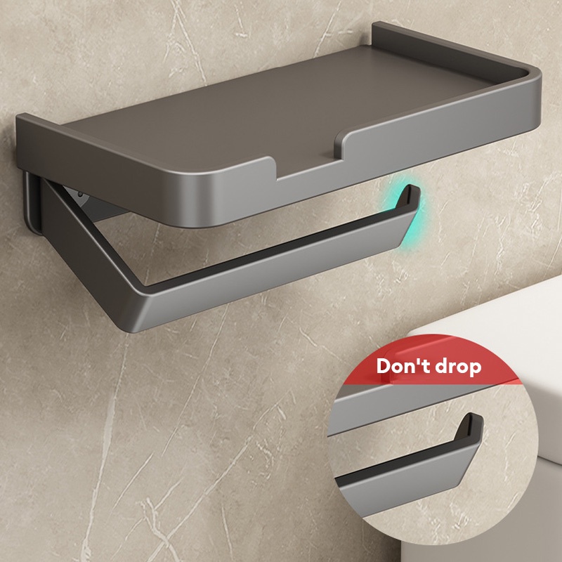 Kệ để giấy vệ sinh Choice Việt Nam K8510 chất liệu nhôm không han gỉ