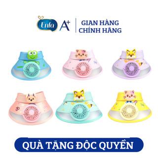 Nón kèm quạt cổng sạc usb cho bé