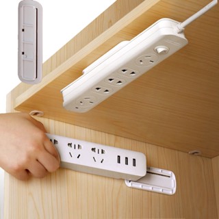 Miếng Dán Treo Tường Miếng Dán Không Đục Lỗ Cắm Fixer Nhà Tự Dính Ổ Cắm Cố Định Dây Cáp Tổ Chức Liền Mạch Dây Điện Giá Đỡ