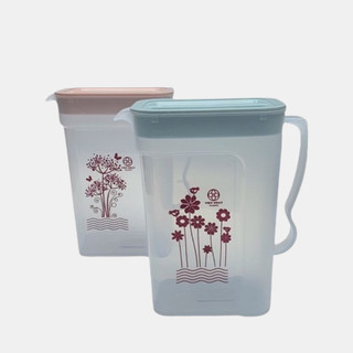 Ca đựng nước nhựa chịu nhiệt 1,8L Việt Nhật cao cấp, Bình đựng nước vuông đựng trà, nước hoa quả Mã: NH267