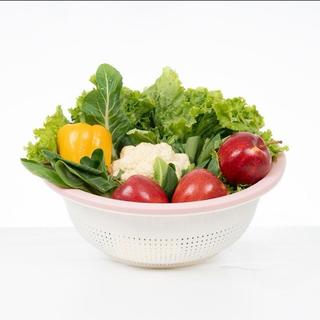Rổ nhựa Hàn Quốc tròn 2 màu, rổ viền tròn đựng đồ đa năng đủ size,đủ màu 35cm Mã: NH419