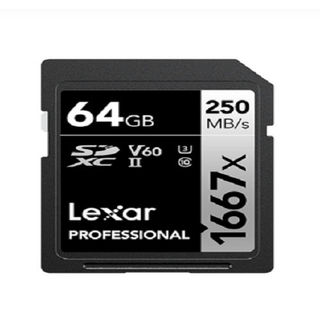 Thẻ nhớ sd card lexar 64gb 1667x
