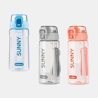 Bình nước thể thao Sunny 630ml Hokori , Bình nước học sinh đa năng có ống hút Việt Nhật cao cấp Mã: NH335