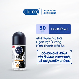 [Quà tặng không bán] Lăn khử mùi Nivea for Men Black&White 25ml