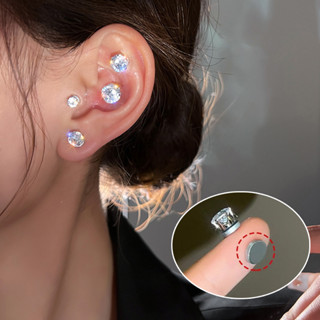 Bông tai kẹp từ tính dành cho nam nữ Trang sức tai cá nhân không gây dị ứng