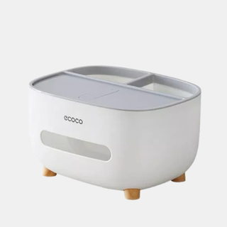 Hộp Đựng Giấy Ăn Choice Việt Nam E2009 Chất Liệu Nhựa ABS Có Ngăn Để Đồ Đa Năng