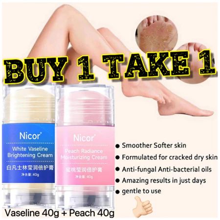 Kem dưỡng ẩm chân chống nứt nẻ Vaseline cải thiện khô ráp mặt nạ chân nứt gót chân sửa chữa 40g
