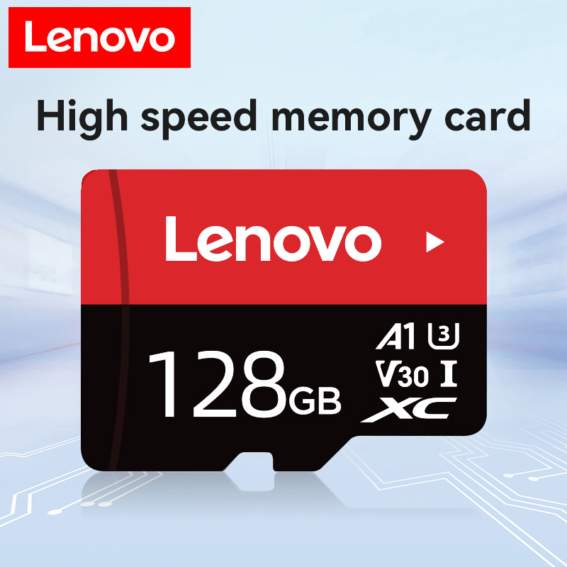 Lenovo-full HD Thẻ Nhớ Micro TF Mini SD Thẻ Flash Cho Điện Thoại Và Máy Tính U3 V30 4K 512GB 256GB 128GB 64GB 32G