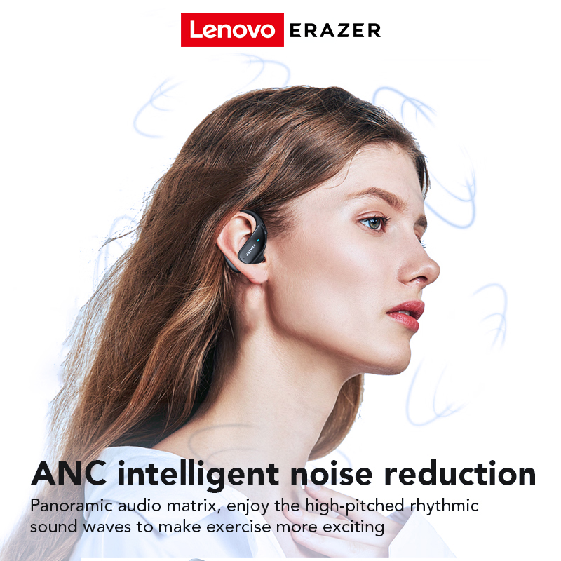 Tai nghe thể thao không dây Lenovo Erazer XT80 PRO Điện thoại Bluetooth 5.4 Hifi chống nước có micrô Led Khử tiếng ồn | BigBuy360 - bigbuy360.vn