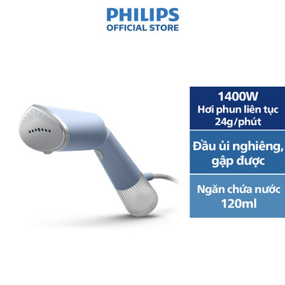 Bàn ủi Hơi Nước Cầm Tay Philips STH5020/20 |1400W - Hàng Chính Hãng