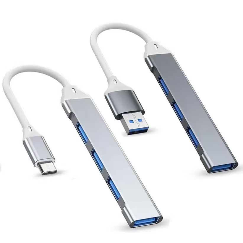Hub USB, Hub USB 3.0 4 cổng, Hub dữ liệu di động siêu mỏng Áp dụng cho Pro, Air, Mini / Pro, Surface Pro, Laptop PC, Notebook, Ổ đĩa Flash USB và ổ cứng di động