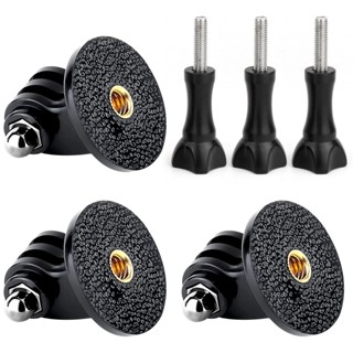 Giá đỡ chân máy cho bộ chuyển đổi gắn chân máy GoPro với vít ngón tay cái Tương thích với GoPro Hero 12 11 10 9 8 7 6 5 4 3 + 2 1 Session Fusion MAX DJI Osmo Camera hành động (3 Cái)