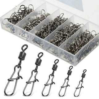 Móc câu bằng thép không gỉ Xoay, Vòng bi thùng Thiết bị câu cá biển