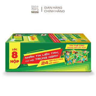  Thùng 48 hộp sữa lúa mạch Nestlé® MILO® 180ml (8 hộp/lốc)