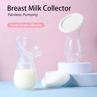  Máy hút sữa bằng tay Adoremall Silicone, Bộ thu gom sữa có nắp đậy, Không chứa BPA, pam sữa