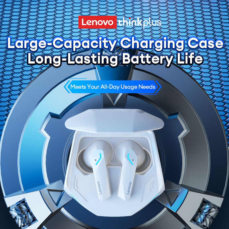 Lenovo GM2 PRO Tai Nghe Bluetooth Chống Nước Chất Lượng Âm Thanh HIFI Tai Nghe Nhét Tai Độ Trễ Thấp