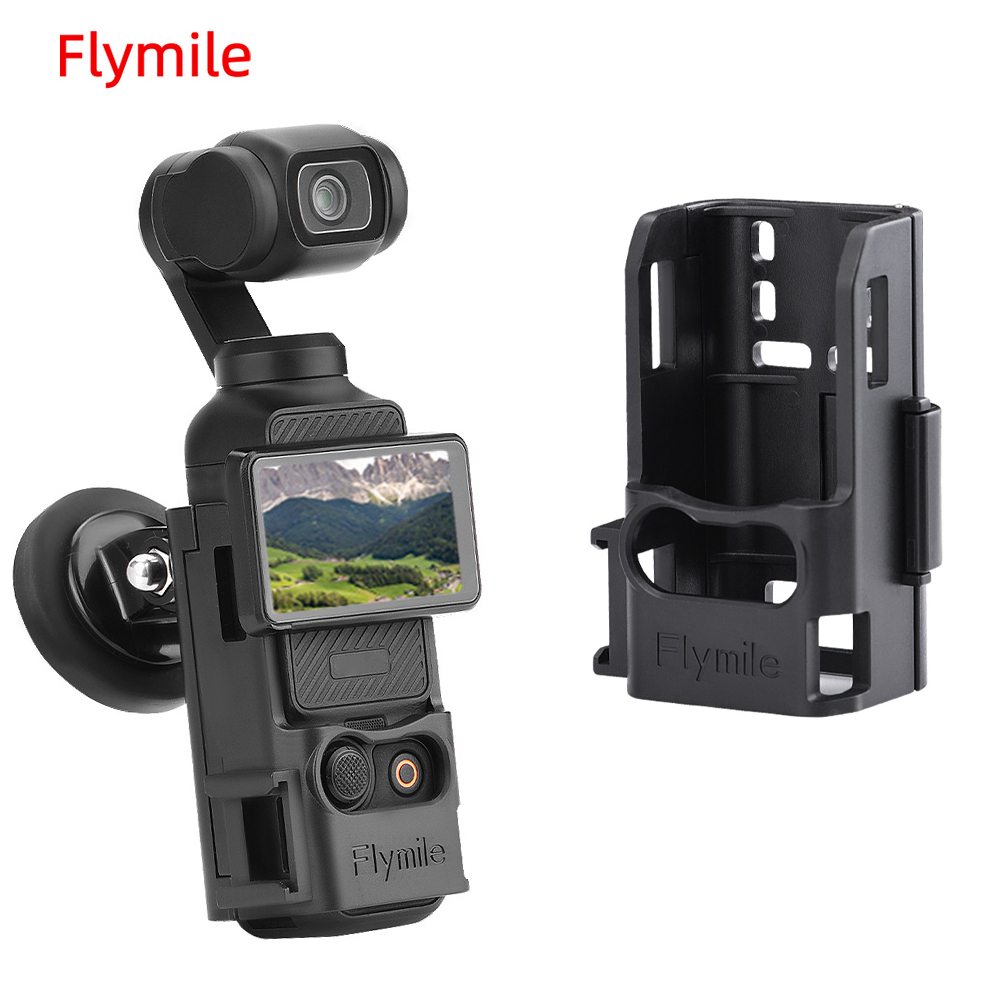 Flymile Adapter Mount Stand cho DJI Osmo Pocket 3 Gimbal Camera Giá đỡ mở rộng từ tính Vỏ bảo vệ tay