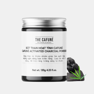 [Choice] Bột than tre hoạt tính trắng răng The Cafuné TCF02 loại bỏ mảng bám, vết ố vàng hiệu quả