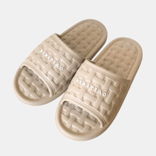 Dép quai ngang đi trong nhà Choice TBH2 in chữ xixitiao mềm nhẹ giá rẻ, phong cách dễ thương