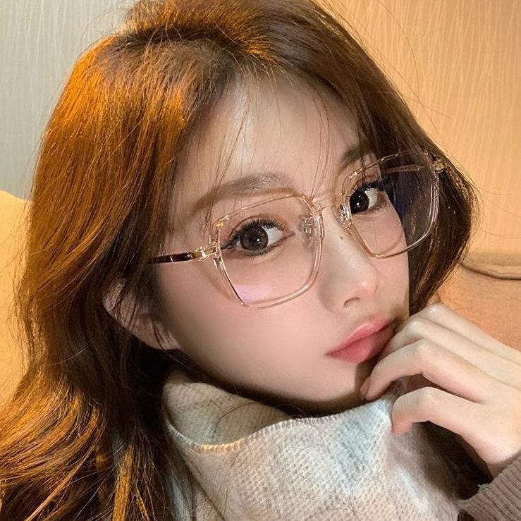 Kính chặn ánh sáng xanh Photochromic Khung lớn Phong cách Hàn Quốc cho Unisex | BigBuy360 - bigbuy360.vn