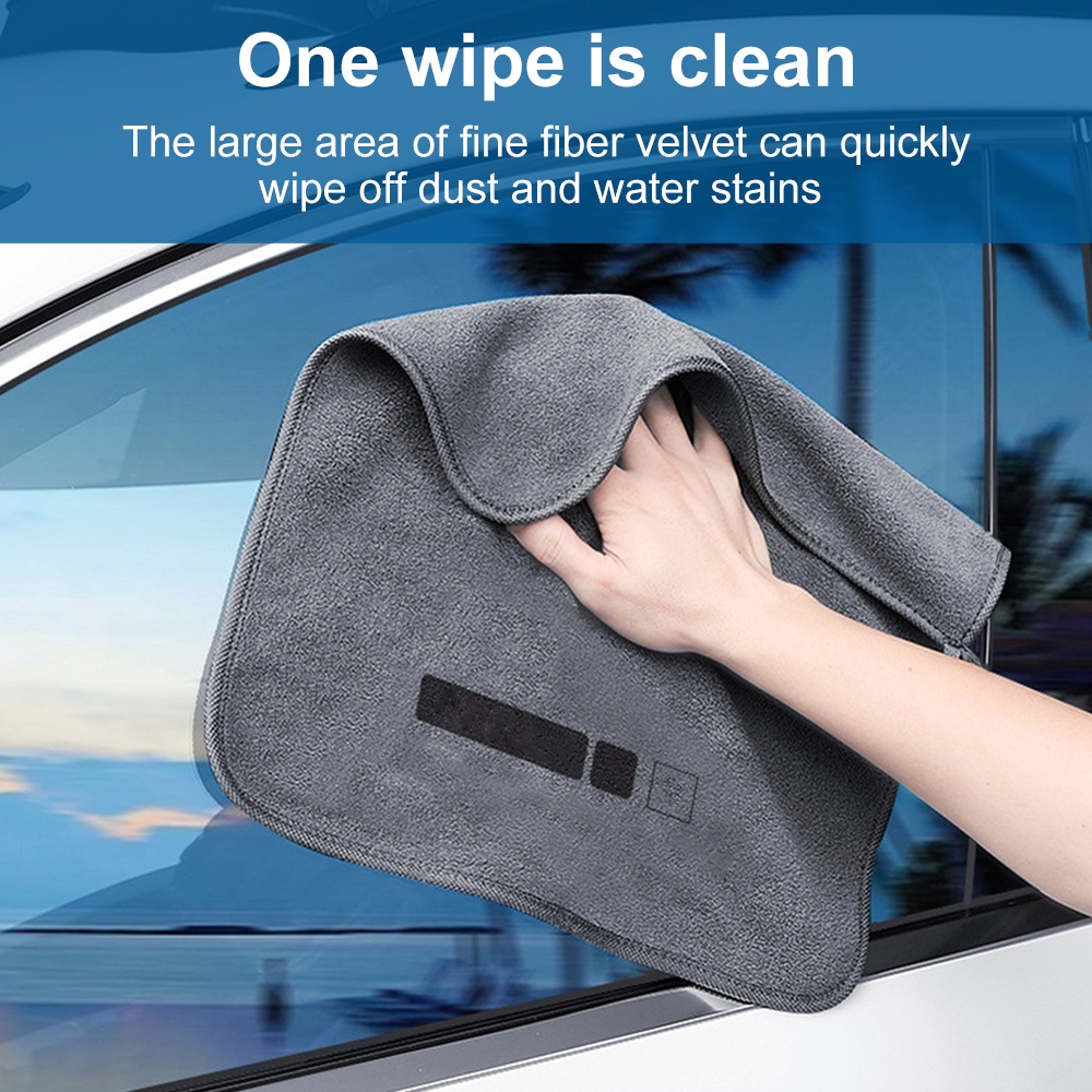 Microfiber Khăn Rửa Tự Động Cao Cấp Làm Sạch Ô Tô Hemming Vải Sấy Chăm Sóc Ô Tô Vải