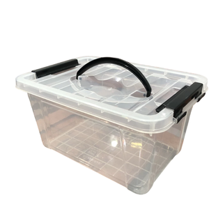 Thùng Nhựa 9 lít Choice LV-2 Trong Suốt Đựng Đồ Đa Năng có Quai Xách (31-22-19 cm)