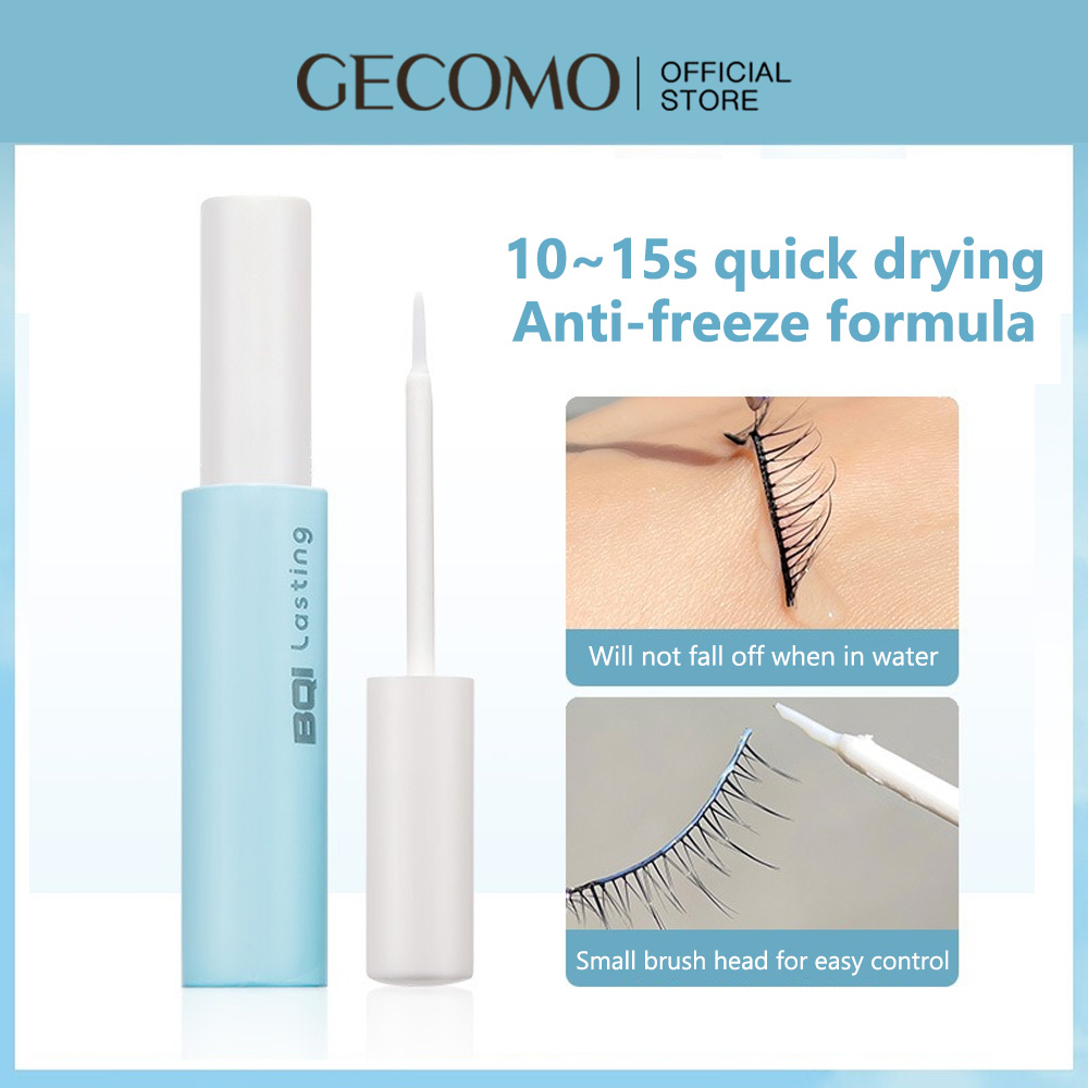 Keo dán mi giả GECOMO dịu nhẹ và không gây kích ứng, mi giả gắn bền lâu.